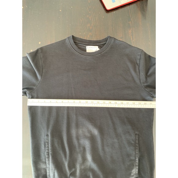 Kangol Crewneck Sweatshirt Black size M‎ embroidered - Picture 6 of 15